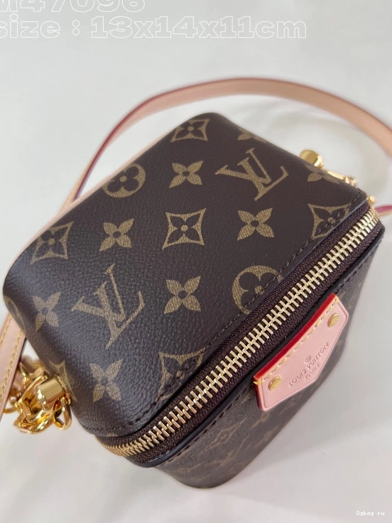 LOUIS Case-13*14*11.5CM In VUITTON Just 0813